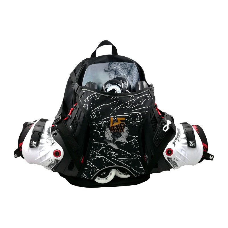 clima Banquete Actriz MOCHILA KRF PATINES ALCATRAZ BLACK | Tienda de Patines 4 Ruedas Roller en  Chile | PlanetRoller