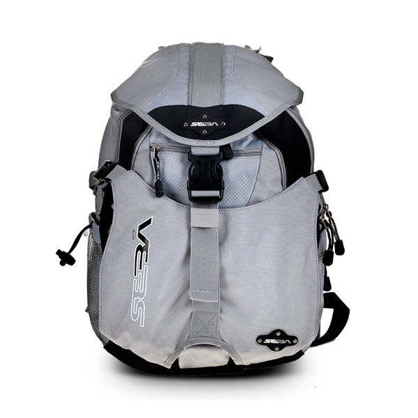 MOCHILA MEDIANA GRIS SEBA