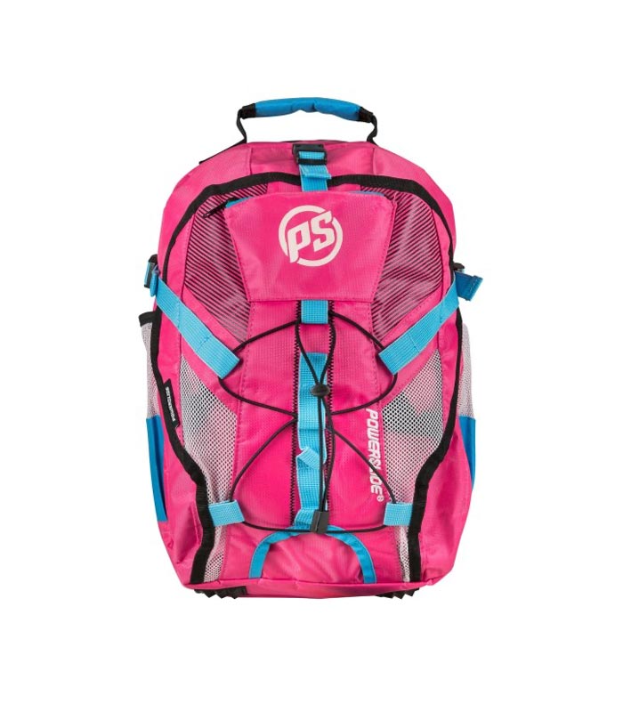 BOLSA MOCHILA PATINES CAMUFLAJE ROSA