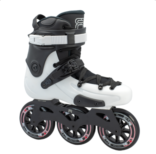 Patines en Linea Niños Skids Control Talla 30-33 Blanco