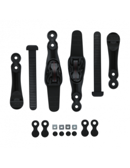 DOUBLE STRAP SEBA NEGRO (PAR)