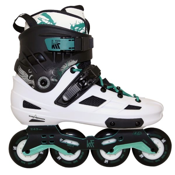 KRF ANGEL BLANCO /VERDE RUEDAS 80 MM