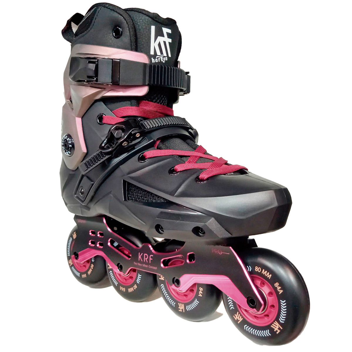 KRF HARKON NEGRO/BURGUNDY - Imagen 2