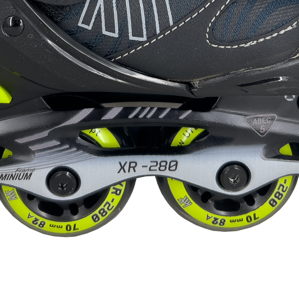 KRF PATIN D SOFT XR-280 NEGRO/LIME - Imagen 2