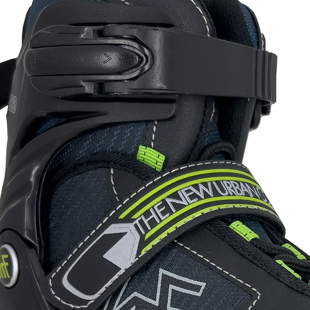 KRF PATIN D SOFT XR-280 NEGRO/LIME - Imagen 3