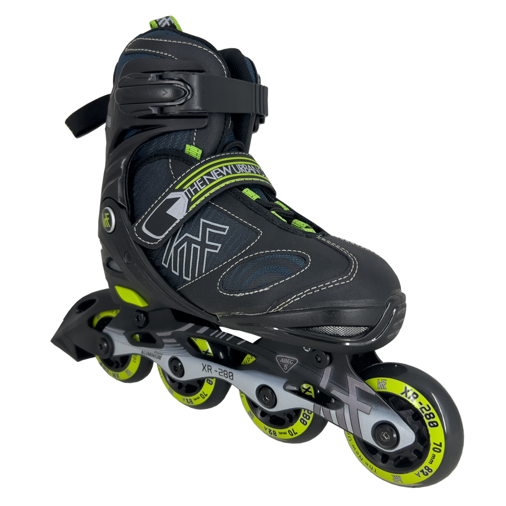 KRF PATIN D SOFT XR-280 NEGRO/LIME